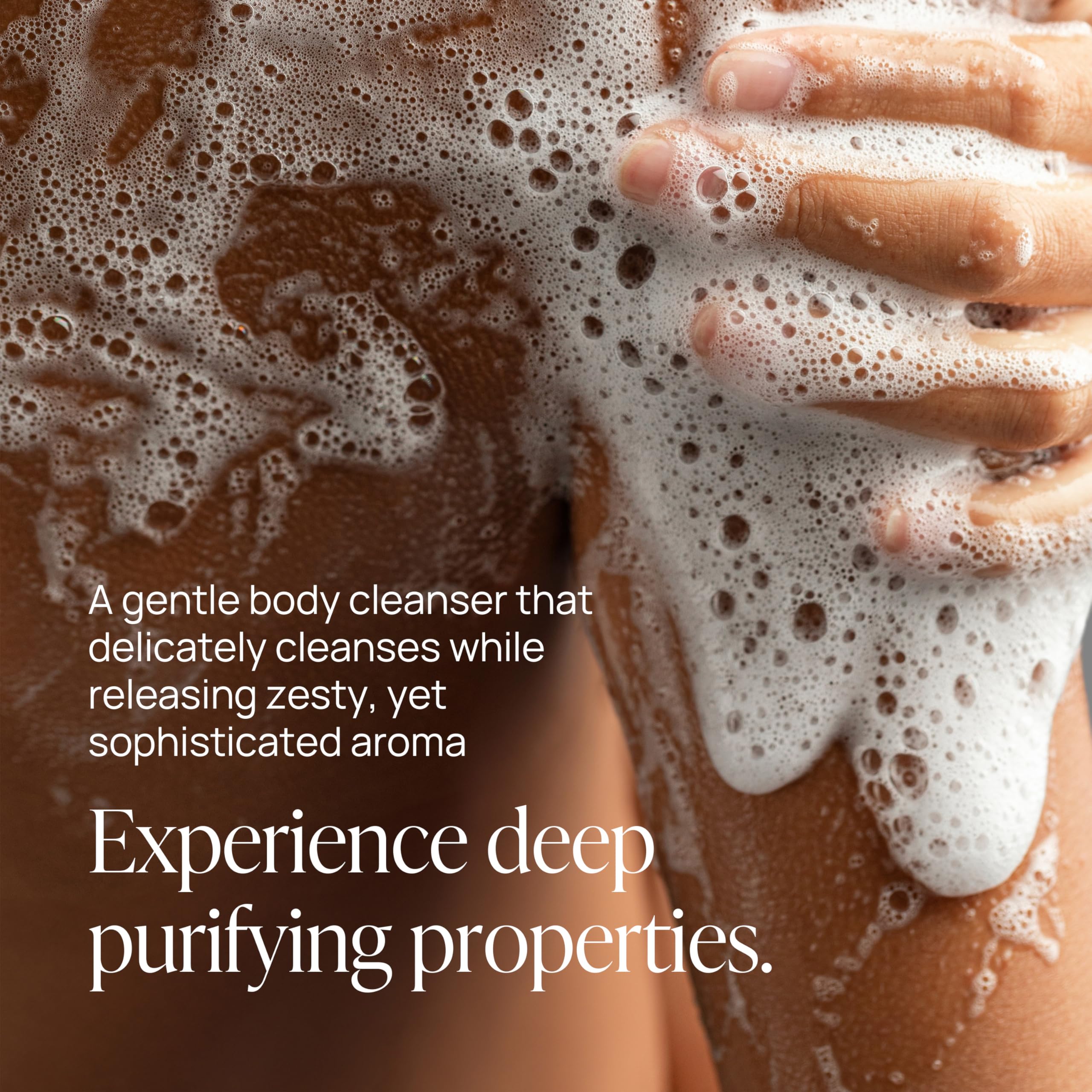 Pobam VOYAGER A Rainy day in New York Body Wash, Citrus with Basil, Woody Vetiver and Cloves, Forest & Fresh Scent, 10.14 Fl. Oz./300ml